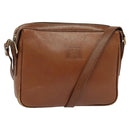 Burberrys Shoulder Bag Leather Brown Auth BA691-1