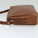 Burberrys Shoulder Bag Leather Brown Auth BA691-3