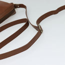 Burberrys Shoulder Bag Leather Brown Auth BA691-7