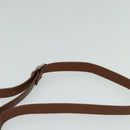 Burberrys Shoulder Bag Leather Brown Auth BA691-8