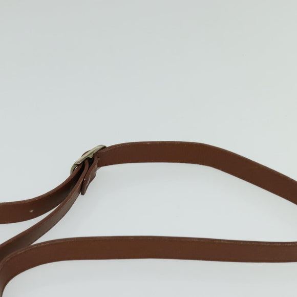 Burberrys Shoulder Bag Leather Brown Auth BA691