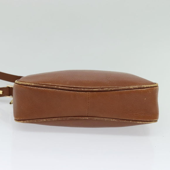 Burberrys Shoulder Bag Leather Brown Auth BA691