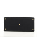 FENDI VERSACE Collaboration Tote Bag Canvas 2way Black Gold Auth BA6912A-5