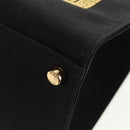 FENDI VERSACE Collaboration Tote Bag Canvas 2way Black Gold Auth BA6912A-18