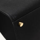 FENDI VERSACE Collaboration Tote Bag Canvas 2way Black Gold Auth BA6912A-19