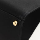 FENDI VERSACE Collaboration Tote Bag Canvas 2way Black Gold Auth BA6912A-20