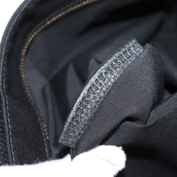 FENDI VERSACE Collaboration Tote Bag Canvas 2way Black Gold Auth BA6912A