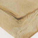 CHANEL Tote Bag Nylon Beige CC Auth BA6913-16