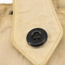 CHANEL Tote Bag Nylon Beige CC Auth BA6913-17