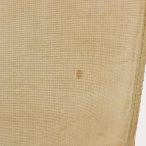 CHANEL Tote Bag Nylon Beige CC Auth BA6913