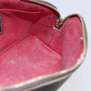 LOUIS VUITTON Damier Ebene Pochette Cosmetic PM Pouch N47516 LV Auth BA6917-17