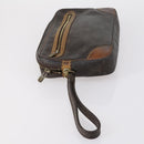 LOUIS VUITTON Monogram Clutch Bag 2 Set LV Auth BA6919-4