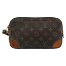LOUIS VUITTON Monogram Marly Dragonne PM Clutch Bag M51827 LV Auth BA6921-13