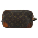 LOUIS VUITTON Monogram Marly Dragonne PM Clutch Bag M51827 LV Auth BA6921-2
