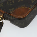 LOUIS VUITTON Monogram Marly Dragonne PM Clutch Bag M51827 LV Auth BA6921-15