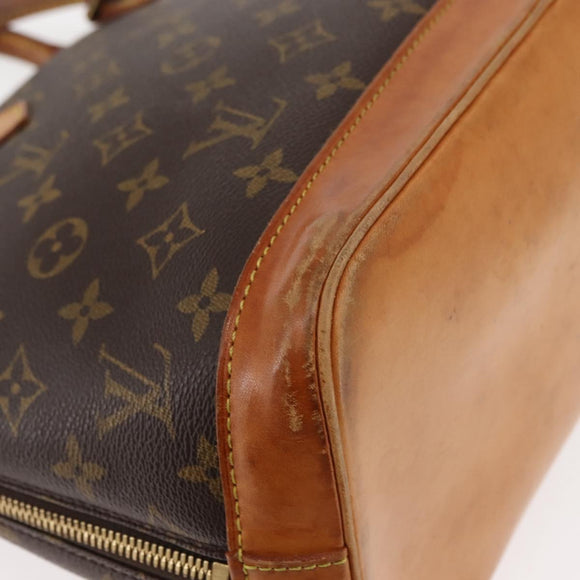 LOUIS VUITTON Monogram Alma Hand Bag M51130 LV Auth BA6922