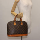 LOUIS VUITTON Monogram Alma Hand Bag M51130 LV Auth BA6922-21