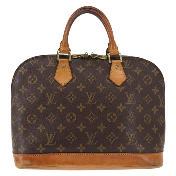 LOUIS VUITTON Monogram Alma Hand Bag M51130 LV Auth BA6922