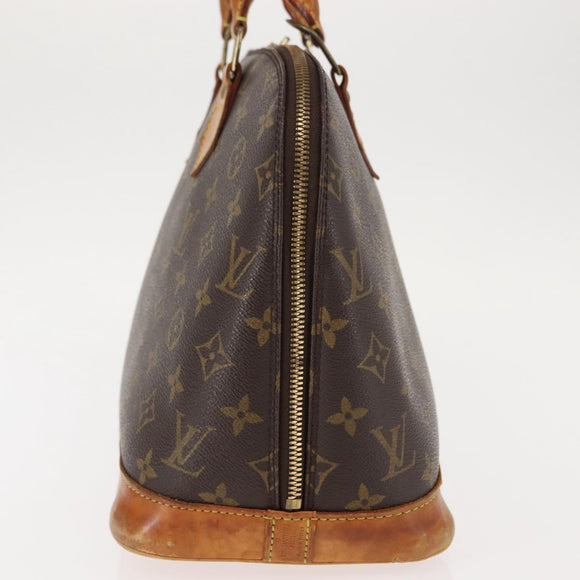 LOUIS VUITTON Monogram Alma Hand Bag M51130 LV Auth BA6922