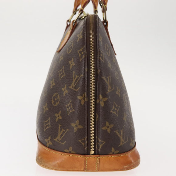 LOUIS VUITTON Monogram Alma Hand Bag M51130 LV Auth BA6922