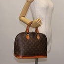 LOUIS VUITTON Monogram Alma Hand Bag M51130 LV Auth BA6923-22