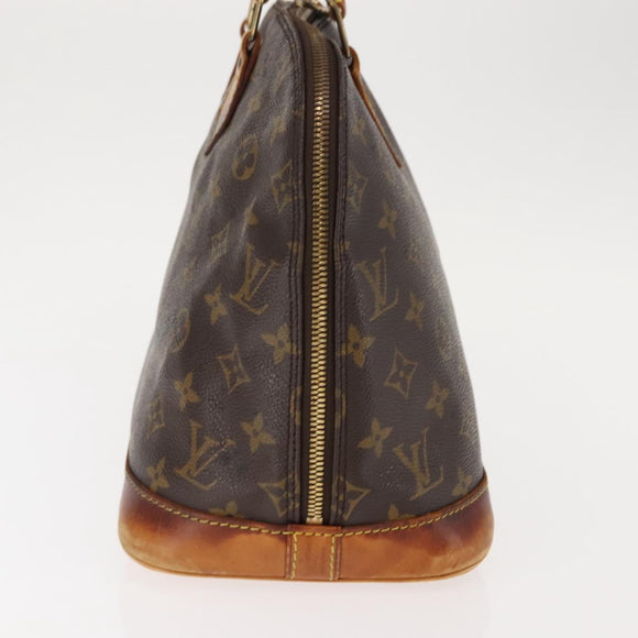 LOUIS VUITTON Monogram Alma Hand Bag M51130 LV Auth BA6923