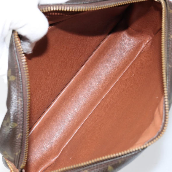 LOUIS VUITTON Monogram Compiegne 23 Clutch Bag M51847 LV Auth BA6924