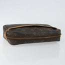 LOUIS VUITTON Monogram Compiegne 23 Clutch Bag M51847 LV Auth BA6924-5
