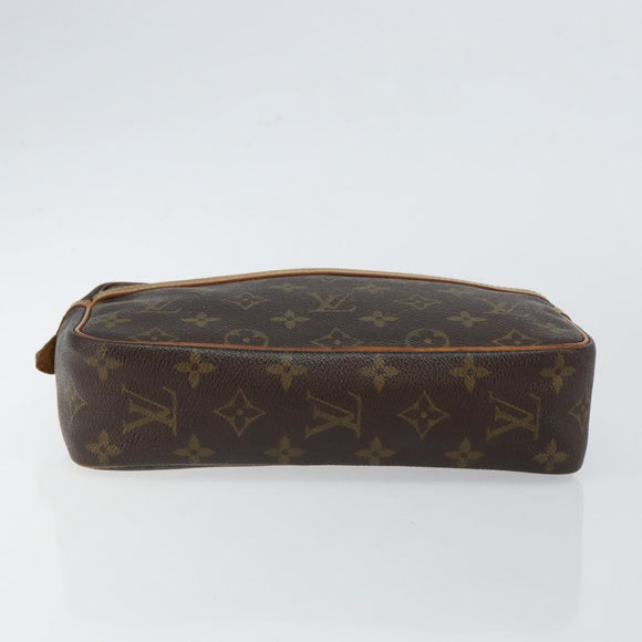 LOUIS VUITTON Monogram Compiegne 23 Clutch Bag M51847 LV Auth BA6924