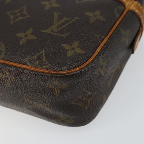 LOUIS VUITTON Monogram Compiegne 23 Clutch Bag M51847 LV Auth BA6924