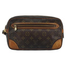 LOUIS VUITTON Monogram Marly Dragonne GM Clutch Bag M51825 LV Auth BA6925-13
