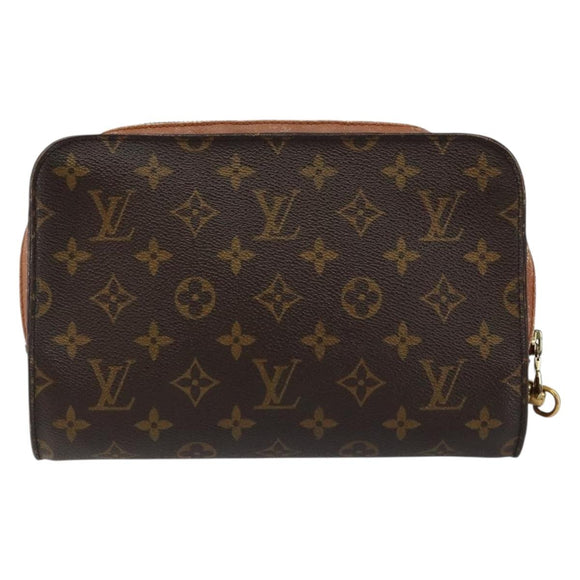 LOUIS VUITTON Monogram Orsay Clutch Bag M51790 LV Auth BA6926