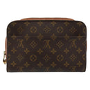 LOUIS VUITTON Monogram Orsay Clutch Bag M51790 LV Auth BA6926-2