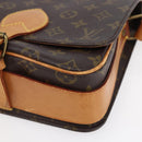 LOUIS VUITTON Monogram Cartouchiere MM Shoulder Bag M51253 LV Auth BA6928-14