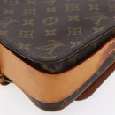 LOUIS VUITTON Monogram Cartouchiere MM Shoulder Bag M51253 LV Auth BA6928-16