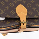LOUIS VUITTON Monogram Cartouchiere MM Shoulder Bag M51253 LV Auth BA6928-9
