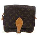 LOUIS VUITTON Monogram Cartouchiere MM Shoulder Bag M51253 LV Auth BA6928-13
