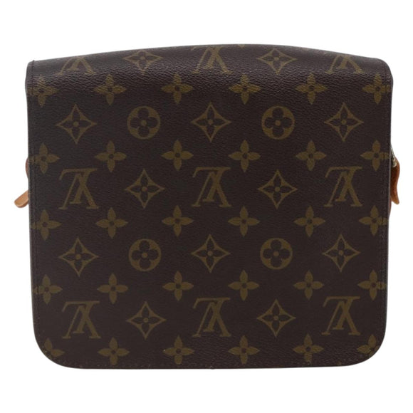 LOUIS VUITTON Monogram Cartouchiere MM Shoulder Bag M51253 LV Auth BA6928
