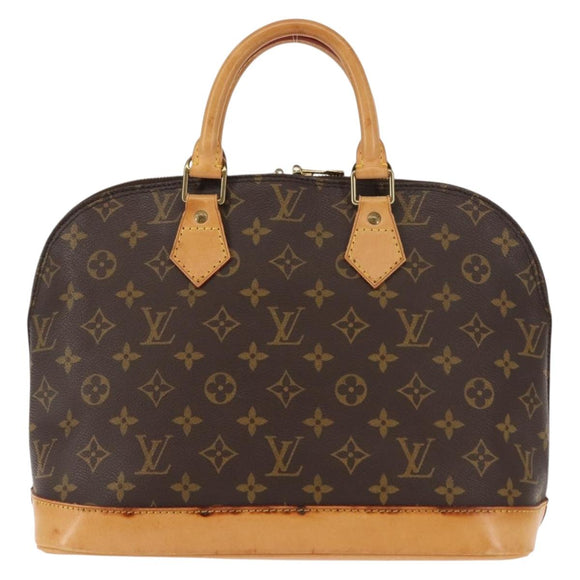 LOUIS VUITTON Monogram Alma Hand Bag M51130 LV Auth BA6939