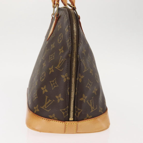 LOUIS VUITTON Monogram Alma Hand Bag M51130 LV Auth BA6939