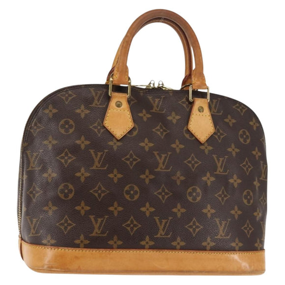 LOUIS VUITTON Monogram Alma Hand Bag M51130 LV Auth BA6941