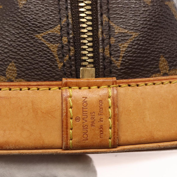LOUIS VUITTON Monogram Alma Hand Bag M51130 LV Auth BA6941
