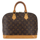 LOUIS VUITTON Monogram Alma Hand Bag M51130 LV Auth BA6941-13