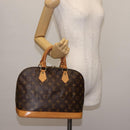 LOUIS VUITTON Monogram Alma Hand Bag M51130 LV Auth BA6941-21