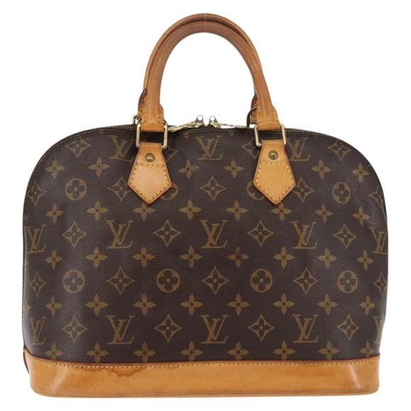 LOUIS VUITTON Monogram Alma Hand Bag M51130 LV Auth BA6941