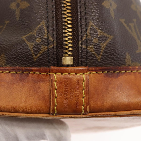 LOUIS VUITTON Monogram Alma Hand Bag M51130 LV Auth BA6942