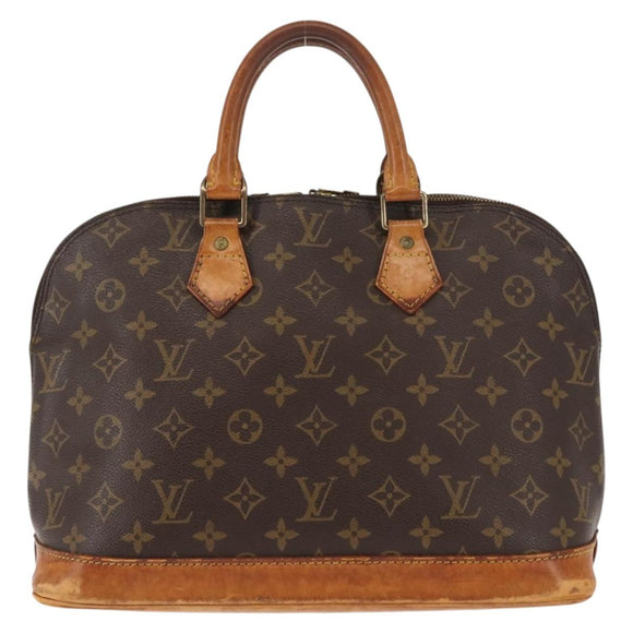 LOUIS VUITTON Monogram Alma Hand Bag M51130 LV Auth BA6942