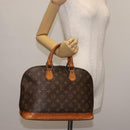 LOUIS VUITTON Monogram Alma Hand Bag M51130 LV Auth BA6942-21