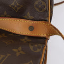 LOUIS VUITTON Monogram Saumur 35 Shoulder Bag M42254 LV Auth BA6948-9