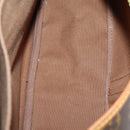 LOUIS VUITTON Monogram Saumur 35 Shoulder Bag M42254 LV Auth BA6948-11